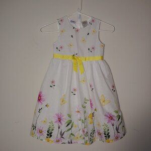 Blueberry Boulevard White Floral Dress Size 6/6X